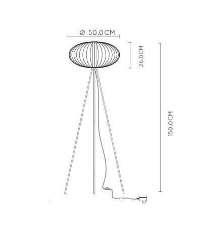 Торшер Lucide Carbony 20714/05/30 изображение 3 Торшер Lucide Carbony 20714/05/30 Фото № 3