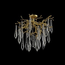 Потолочная люстра Crystal Lux Reina PL5 D600 Gold Pearl 3