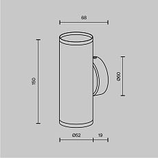 Бра Maytoni Technical Focus S C068WL-02B 2