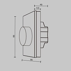 Панель управления Maytoni Lighting control 711027 1