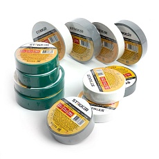 Изоляционная лента Stekker INTP01319-10 0,13*19 10 м зеленая 39906 1