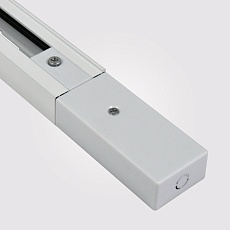 Ввод питания Skylite для накладного шинопровода 220В, белый HSBL_0028 1