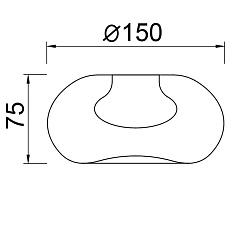 Плафон Mantra Andromeda 9351 2