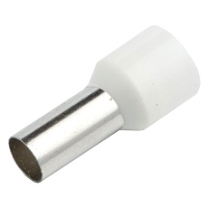 Наконечник-гильза General НГИ1 GNGI-E-0,75-8 Белый, 100 штук