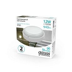 Потолочный светодиодный светильник Gauss Сауна 126411212 2