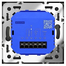 Терморегулятор электронный Voltum S70 с индикацией и датчиком, для теплого пола, (черный матовый) VLS070108 4
