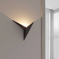 Настенный светодиодный светильник Elektrostandard Parete MRL Led 3W 1008 IP20 черный a056311 1