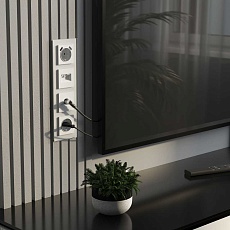 Розетка двойная Ethernet RJ-45 Werkel белый матовый W1181161 4690389192272 2