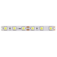 Светодиодная лента ЭРА 14,4W/m 60LED/m 5050SMD холодный белый 5M LS5050-60LED-IP20-W-5m C0043045 1