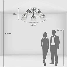 Потолочная люстра De City Вита 220013705 2