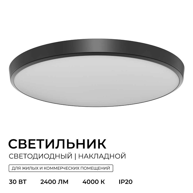 Накладной светодиодный светильник OGM O18-152 Фото № 3