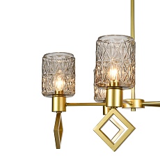 Подвесная люстра Indigo Preda V13025/5R Gold V000469 2