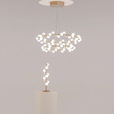 Подвесная светодиодная люстра Maytoni Tessara MOD081PL-L84G3K 1