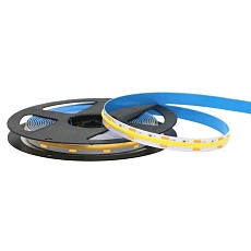 Светодиодная лента Uniel 12W/m 480LED/m COB холодный белый 5M ULS-C22-COB-480LED/m-8mm-IP20-DC24V-12W/m-5M-6500K UL-00013012