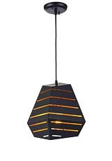 Светильник подвесной Alfa Light F3524-40 Black+Gold E27*1