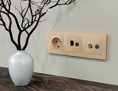 Лицевая панель AMBRELLA VOLT ALFA AP6125 2