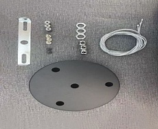 Потолочный светодиодный светильник Italline IT011-5024 black 4