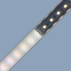 Профиль круглый универсальный с рассеивателем серебро 2м. Apeyron 08-18 4