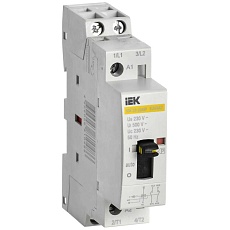 Контактор модульный с ручным управлением КМ20-20МР AC KARAT IEK MKK12-20-20