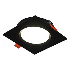 Встраиваемый светильник Reluce Technical 53026-9.0-001LD GX53 BK 2