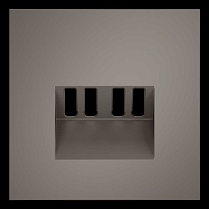 Накладка для розетки акустической 4-местной , S70 (капучино) Voltum VLS001514 1