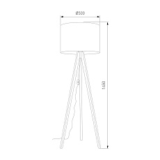 Торшер TK Lighting 16006 Grand 1