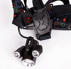 Налобный светодиодный фонарь Ultraflash аккумуляторный 100х90 400 лм E156 14660 3