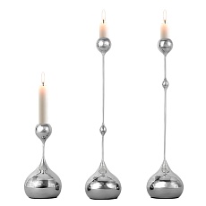 Подсвечник ArtHomeDecor DROP 6917 L SILVER 1