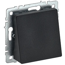 Вывод кабеля IEK Brite МВ10-БрЧ черный BR-VK10-0-K02