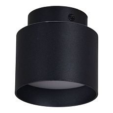 Потолочный светильник Reluce 53006-9.5-001IL GX53+LED3W BK