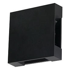 Уличный настенный светильник Uniel ULU-P33D-4W/4000K IP65 BLACK UL-00013621