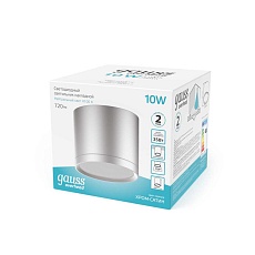 Потолочный светодиодный светильник Gauss Overhead HD020 2