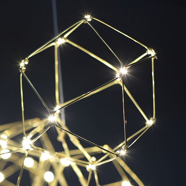 Подвесной светодиодный светильник Eurosvet Uma 90168/7 медь Фото № 2