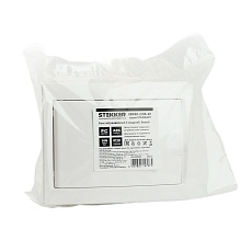 Бокс встраиваемый Stekker EBX50-2/06-20 6 модулей, белый, пластик, серия Standart 49635 4