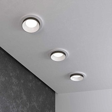 Встраиваемый светильник Elektrostandard 113 MR16 белый/черный a053342 1