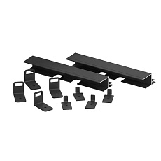 Карнизный профиль шириной 140 мм, черный, 2м Kraab Systems UMBRA 70.18.2 1