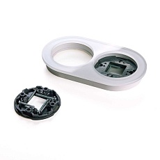 Рамка Werkel на 2 поста Favorit Runda белый W0025101 4690389166440 3