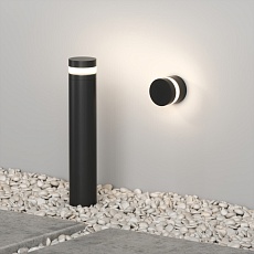 Уличный настенный светодиодный светильник DENKIRS VEGA DK9810-BK 1