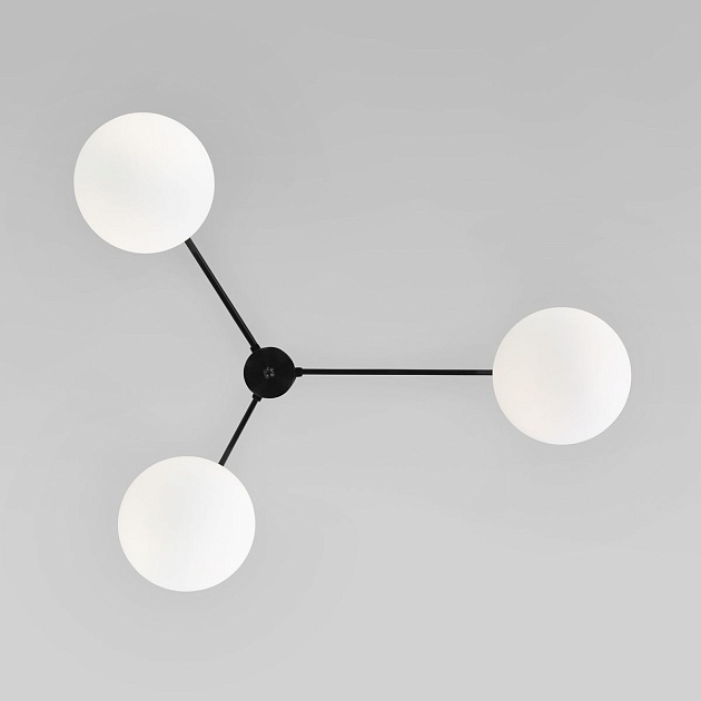 Потолочная люстра Eurosvet Opaline 70220/3 черный Фото № 4