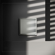 Перекрестный переключатель встраиваемый Voltum S70 одноклавишный 10А, (сталь) VLS010505 5