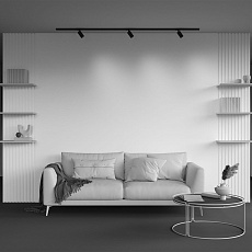 Трековый светильник Maytoni Technical Calipso TR218-1-GU10-BK 1