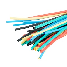 Термоусадочная трубка Stekker HST-840-100M, длина 100 см., коэф. усадки 2:1, мультиколор 39722 5