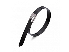 Хомут армированный General GNC-46-250-R, 4,6х250мм, 50 шт, с напылением, 1/100