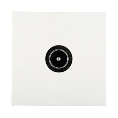 ТВ-розетка оконечная LK Studio (белый) LK45 852104-1 1