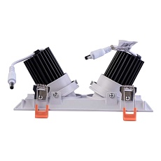 Встраиваемый светодиодный светильник De Markt Круз 15 637016202 1