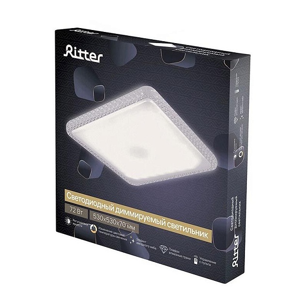 Потолочный светодиодный светильник Ritter Avalon 52232 4 Фото № 2