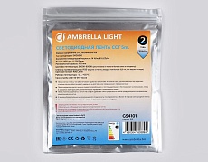 Светодиодная лента Ambrella Light 14W/m 60LED/m 5050SMD теплый - холодный белый 5M GS4101 2