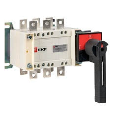 Рубильник-переключатель 160A 3P c рукояткой управления для прямой установки PowerSwitch EKF PROxima pscs-160-3