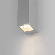 Уличный настенный светодиодный светильник Elektrostandard Blaze 35136/W серый a057051 3