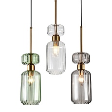 Подвесной светильник Escada Gloss 1141/3S CL/GN/SM 2